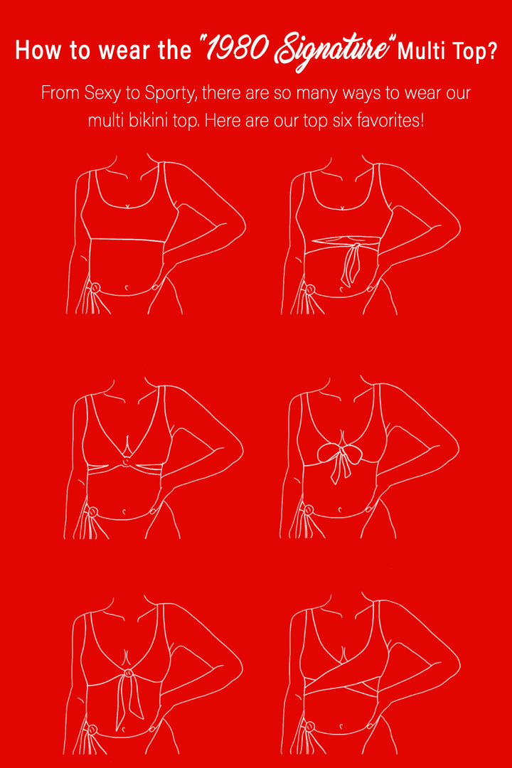 1980 SIGNATURE BIKINI SET - PURPLE