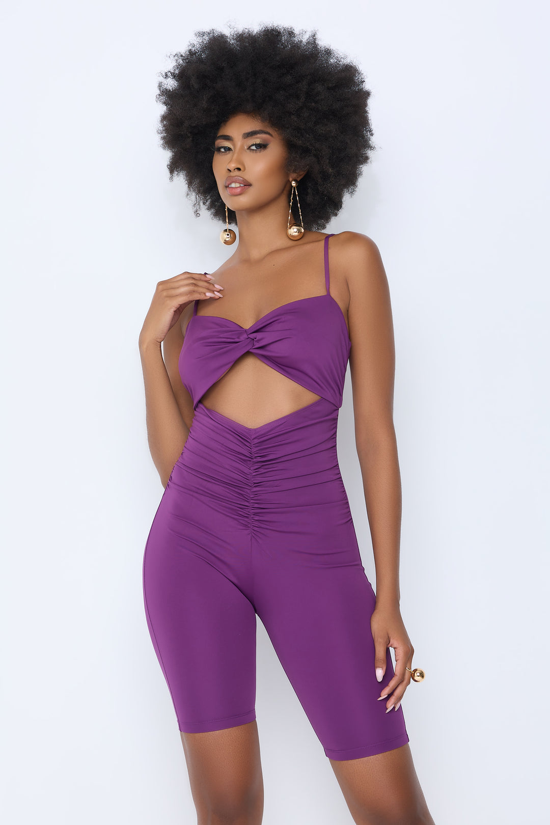 EVERYDAY EASE BODYSUIT - PLUM