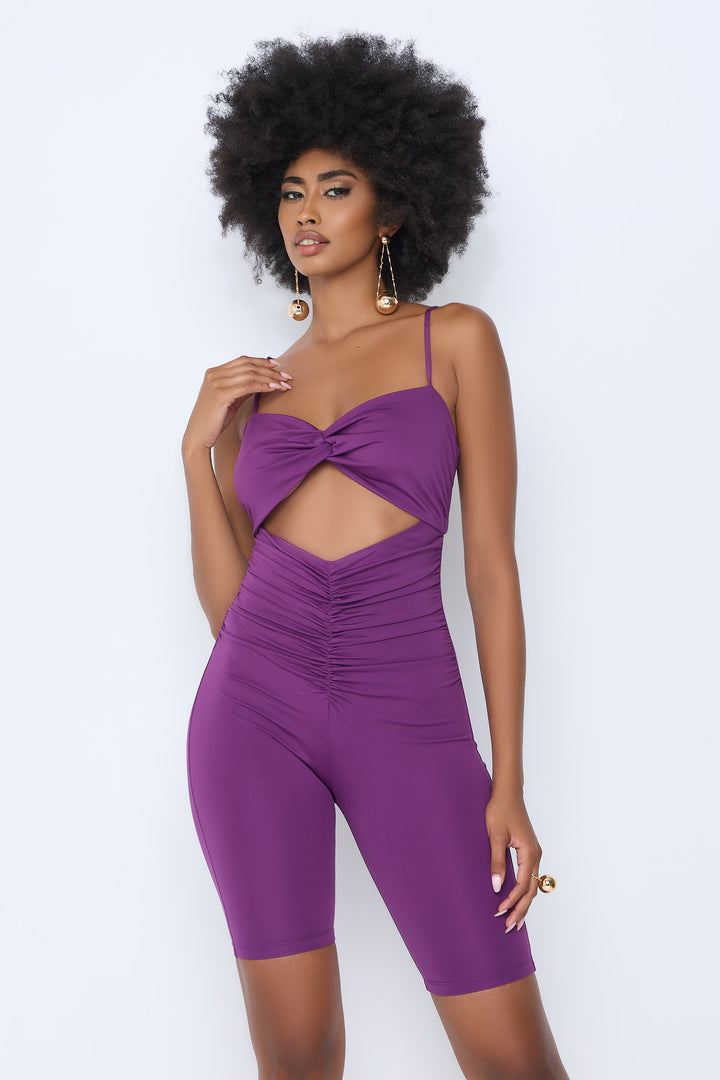EVERYDAY EASE BODYSUIT - PLUM