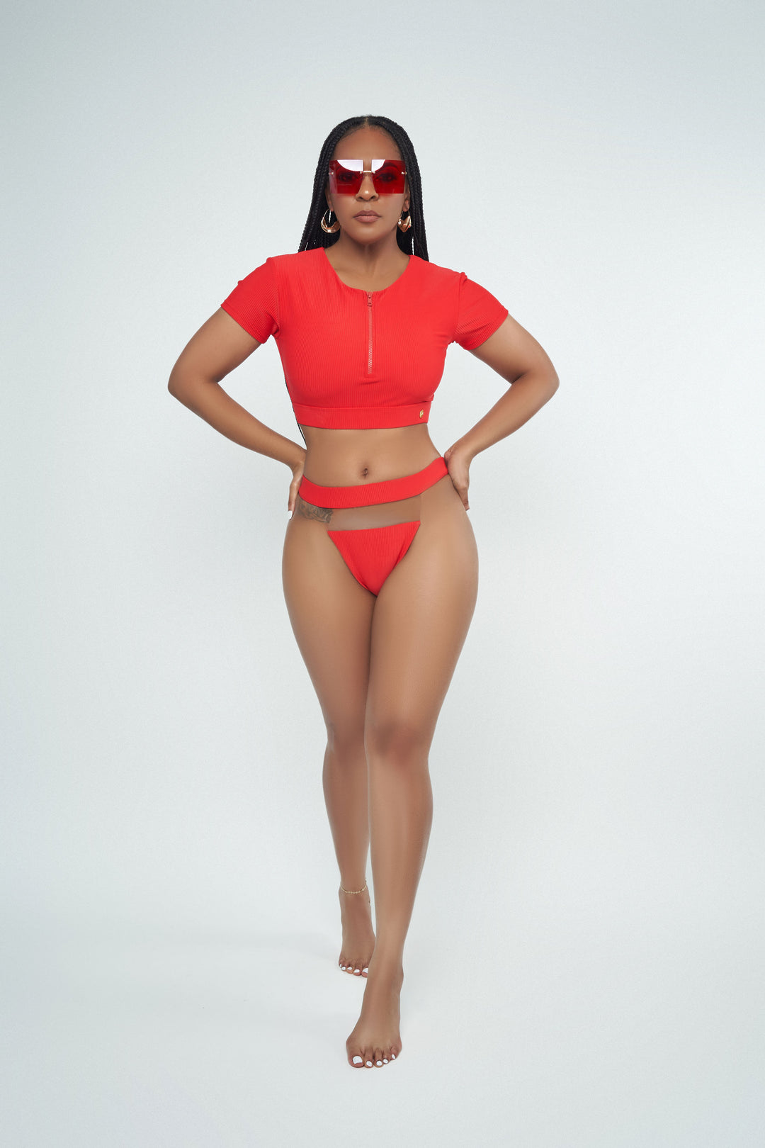 OLYMPIA  - RIBBED TOP