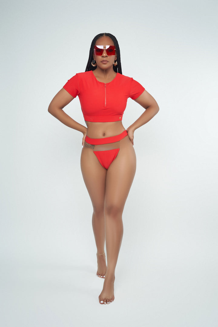 OLYMPIA  - RIBBED TOP