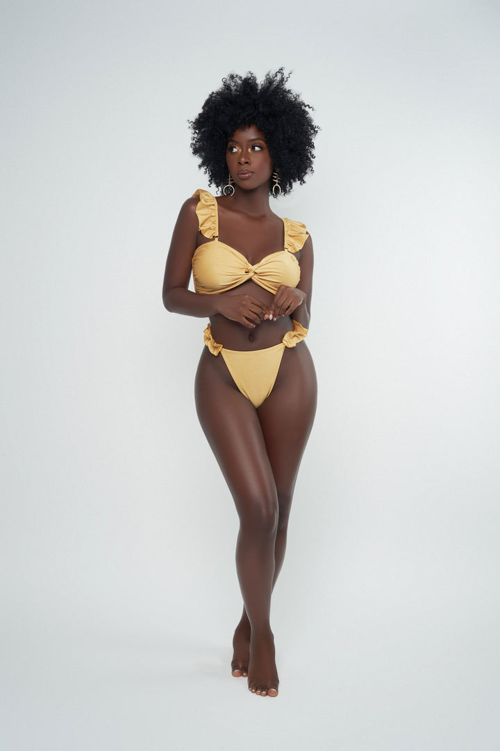 MYSTIQUE  - FRILLED BIKINI BOTTOM