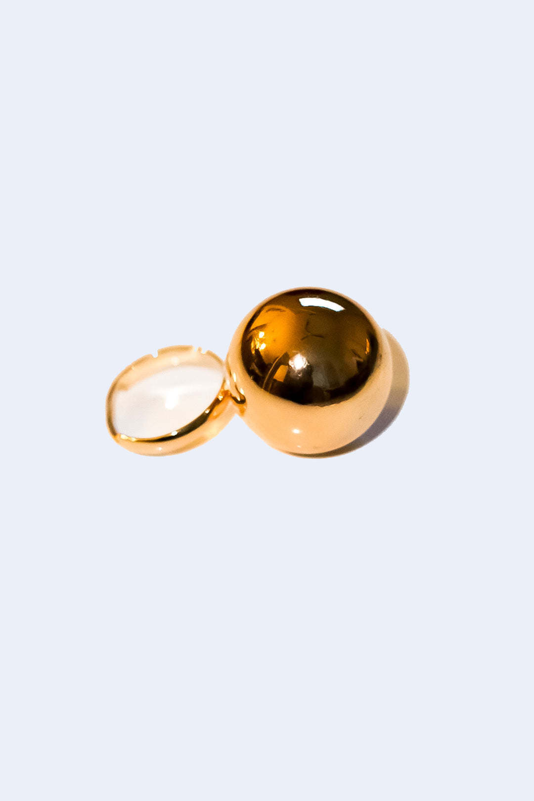 LIFE IS GOLDEN - GOLD BALL RING
